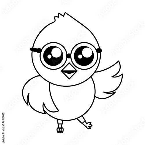 cute chick cartoon