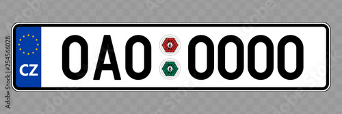 Vehicle number plate