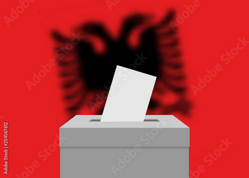 Election banner background