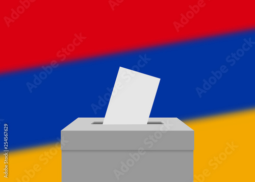 Election banner background