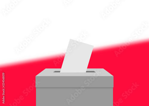 Election banner background