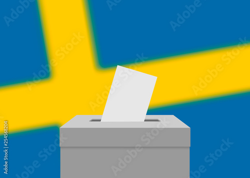 Election banner background