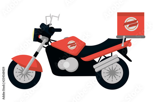 delivery motorcylce icon photo