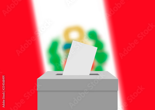 Election banner background