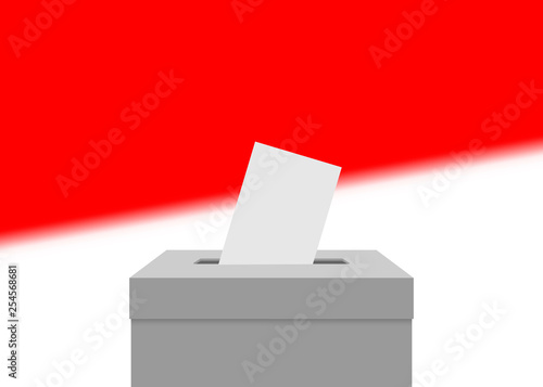 Election banner background