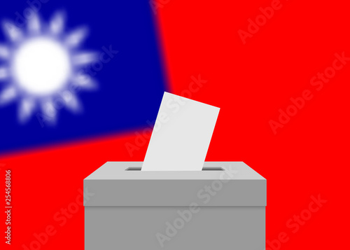 Election banner background