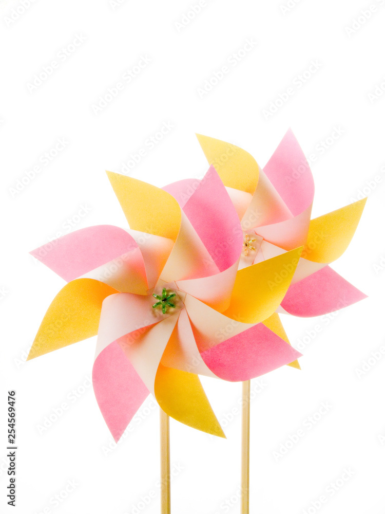 風車 折り紙 カラフル Stock 写真 Adobe Stock