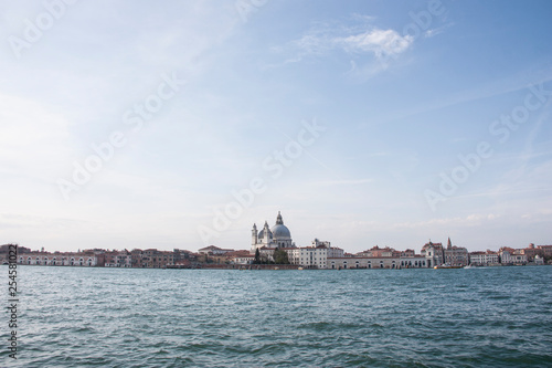 Venetian embankments, the unique architecture of the city on the water, bright medieval houses © Leonid