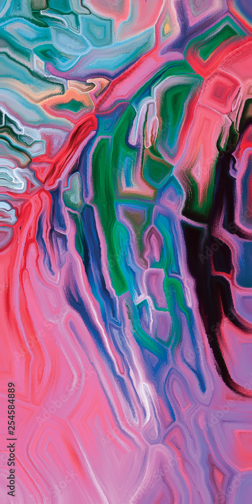 Obraz premium Mosaic Paint