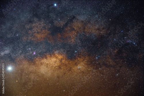 The center of the Milky Way from northern Thailand © nuttapon