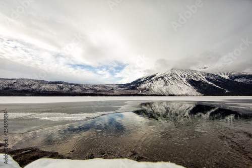 water in the mountains