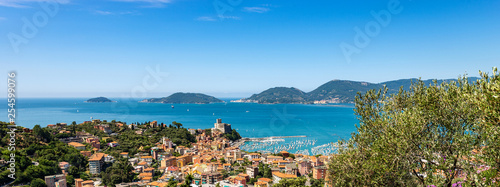 Lerici and Portovenere town in Liguria Italy