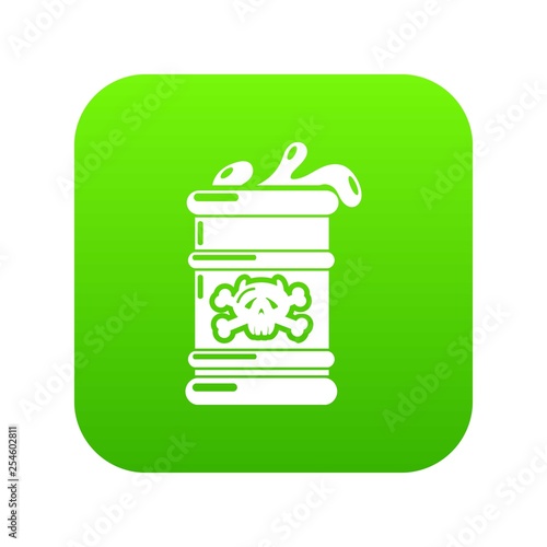 Barrel icon. Simple illustration of barrel vector icon for web