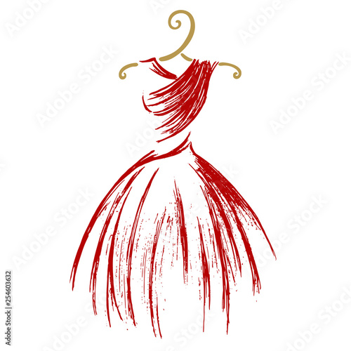 logo dress