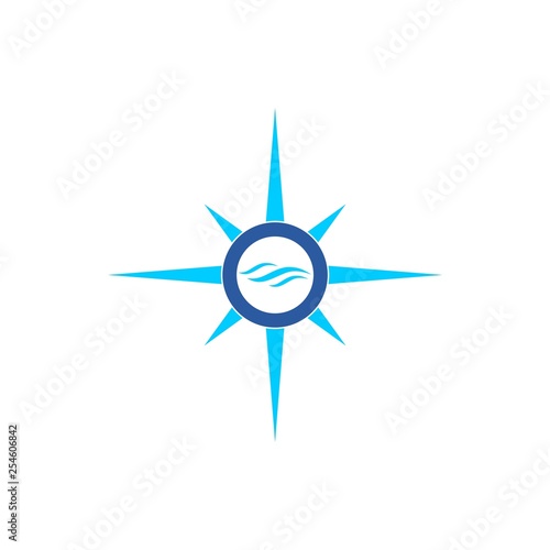 Blue Wave icon or logo