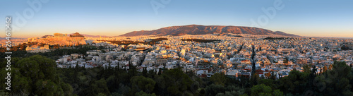 Athens skyline at sunrise from Acropolis, Greece