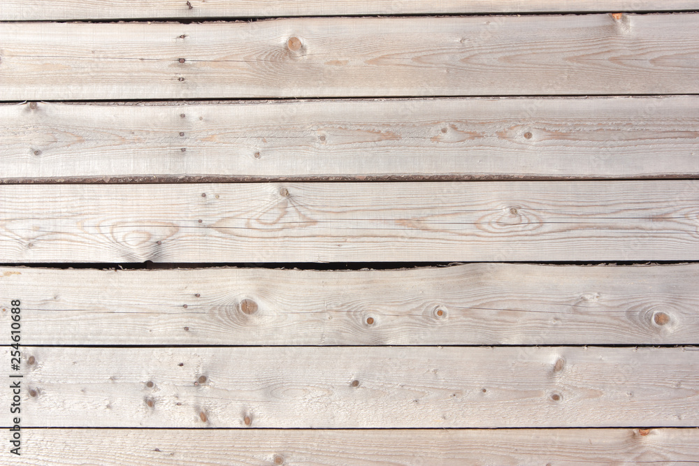 wall of boards, wooden background, texture