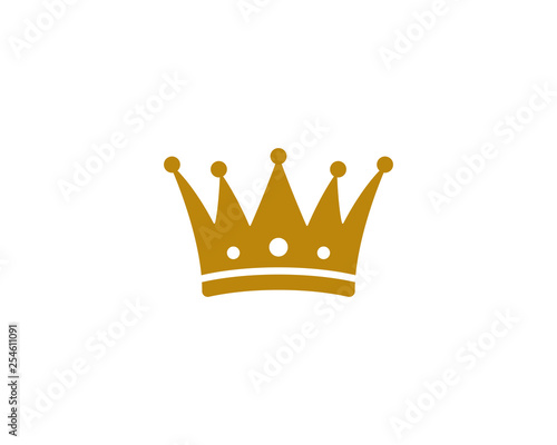Crown Logo Template vector illustration