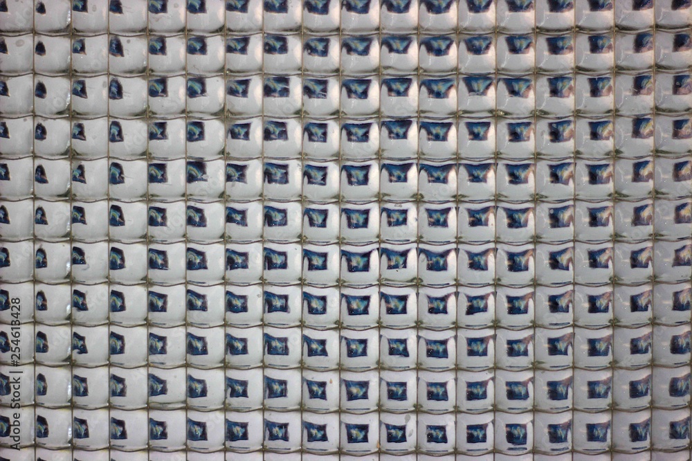 Many little glass squares Many little glass squares