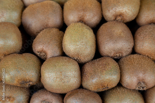 Whole kiwi fruit background