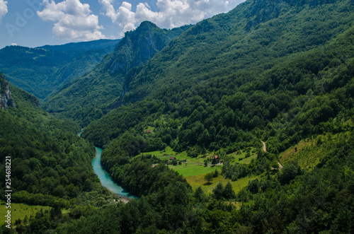 Montenegro, Valley under the Tara river
