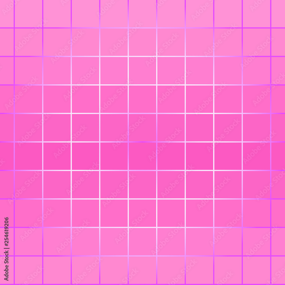 Pink geometric seamless pattern. Abstract grid background. Vaporwave, synthwave style. Pink geometric seamless pattern. Abstract grid background. Vaporwave, synthwave style.