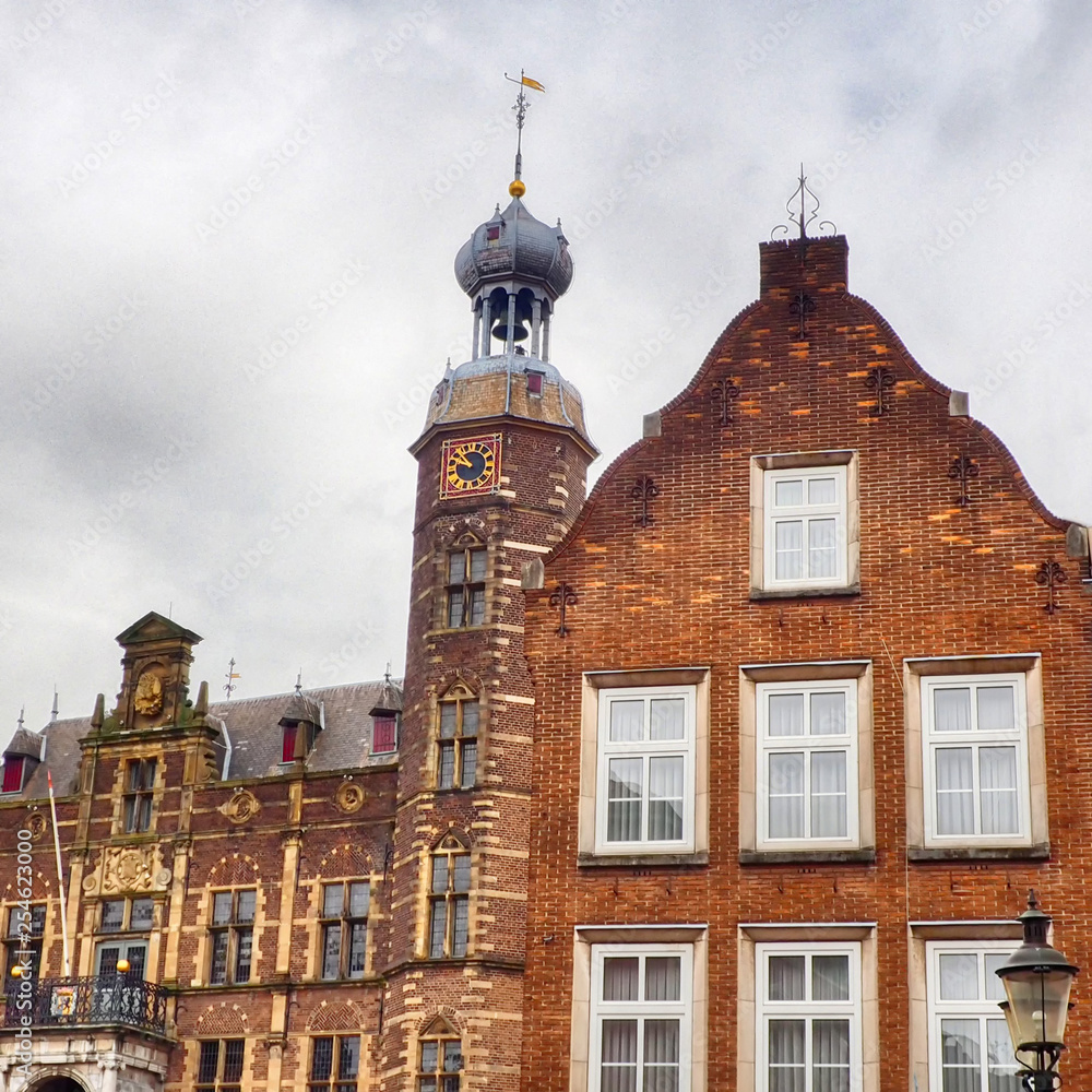 Historische Fassaden in der Altstadt von Venlo