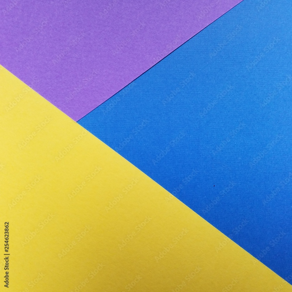 Violet, Blue and yellow background with blank space for your design Violet, Blue and yellow background with blank space for your design