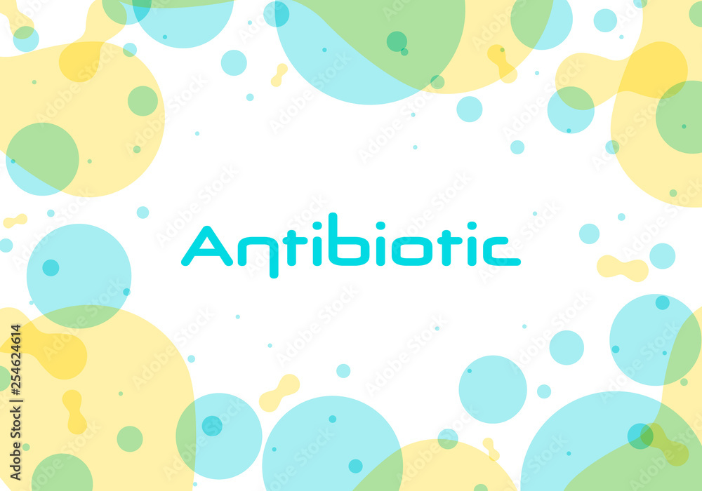 Antibiotic symbol. Vector