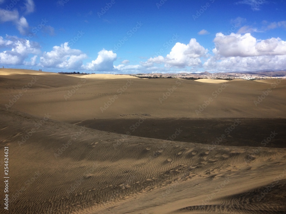 dunes at Gran Canaria