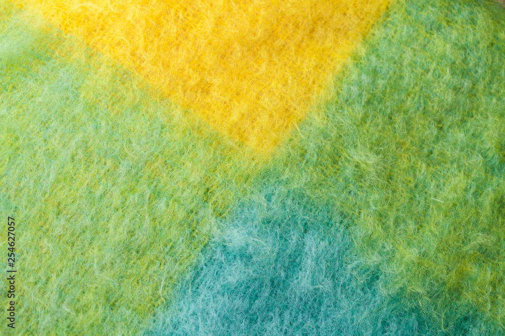 Fototapeta premium Close up of mohair wool fabric