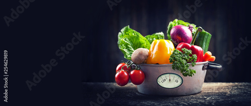 frisches Gemüse - Diät