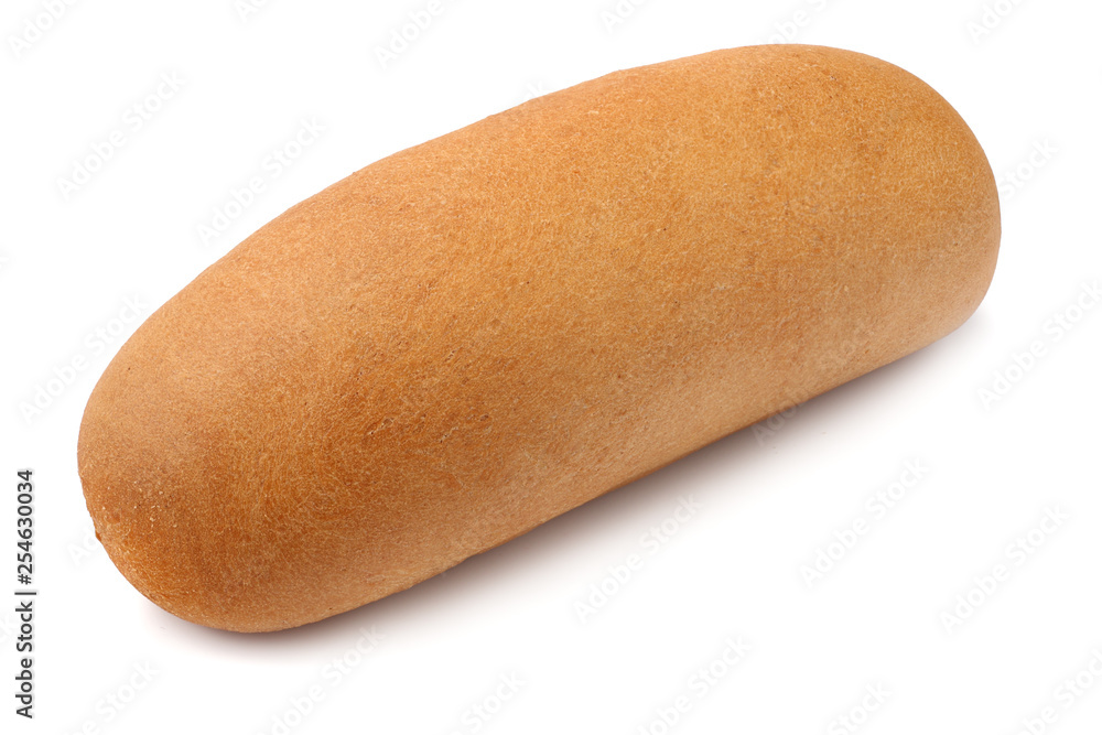 hot dog bun isolated on white background