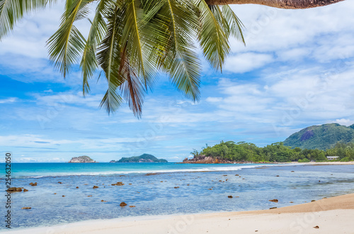 Fototapeta Naklejka Na Ścianę i Meble -  Lagon de Barbarons, Mahé, Seychelles 