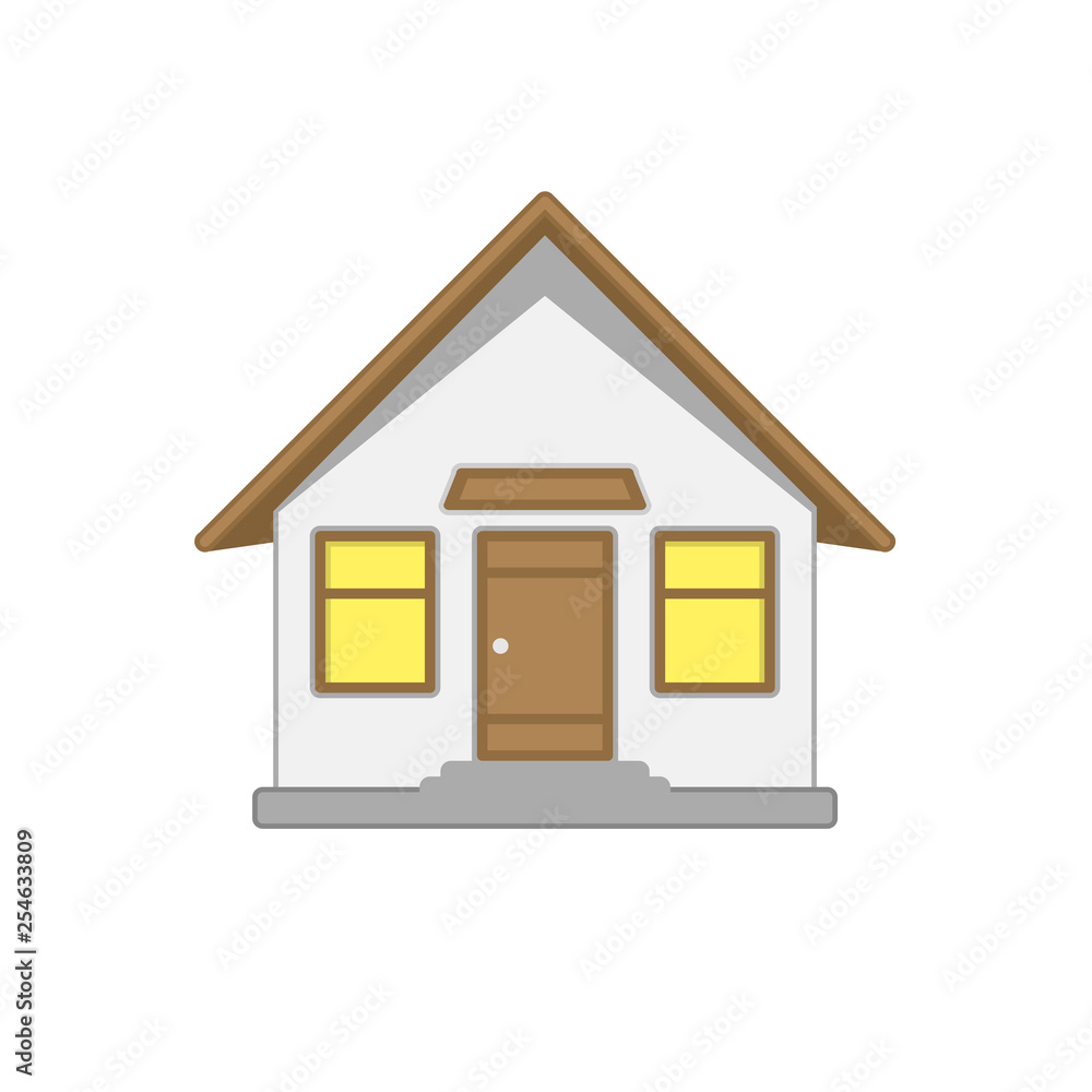 Fototapeta premium House vector icon.