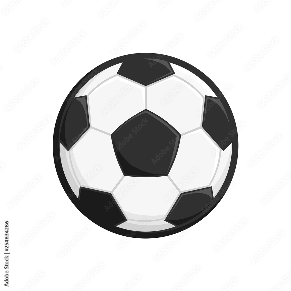 Fototapeta premium Soccer ball icon.