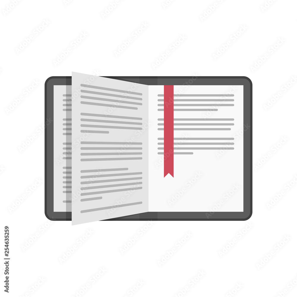 Book vector icon.