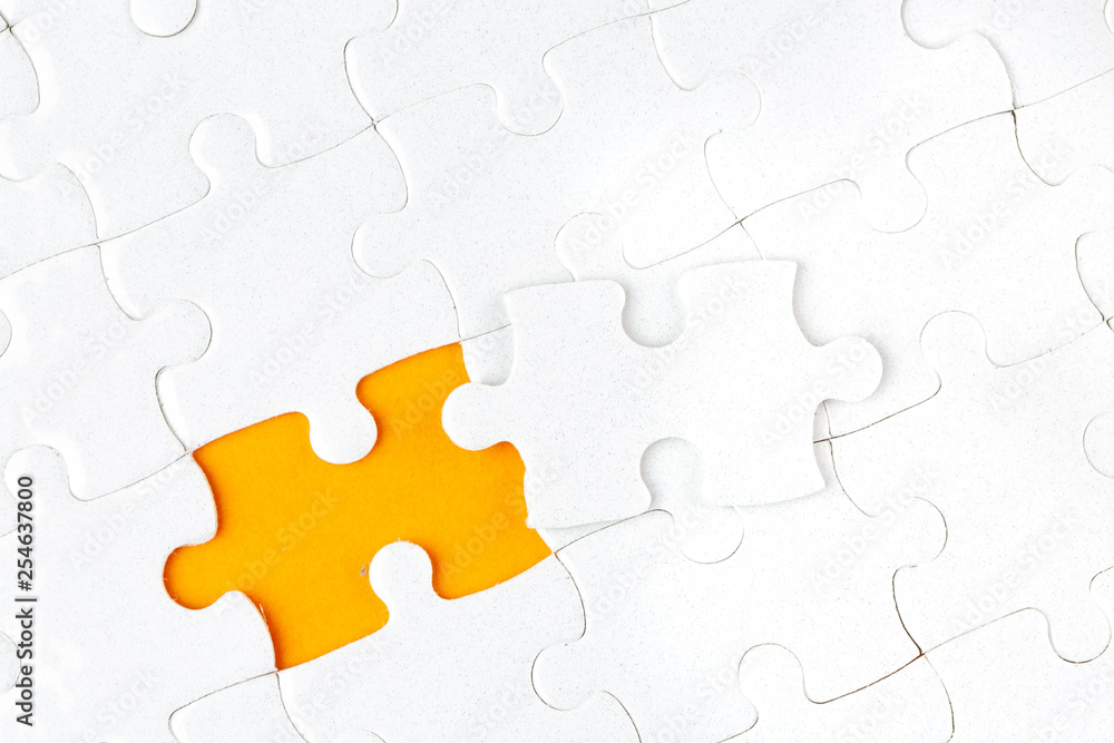 Last puzzle piece. Business, wellness, health Concept Last puzzle piece. Business, wellness, health Concept