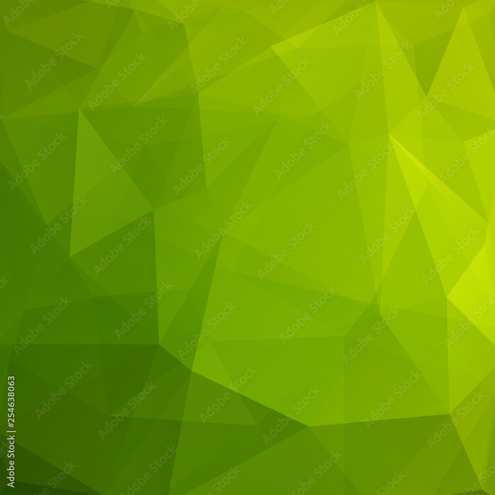 Abstract green mosaic background. Triangle geometric background. Design elements. Vector illustration Abstract green mosaic background. Triangle geometric background. Design elements. Vector illustration