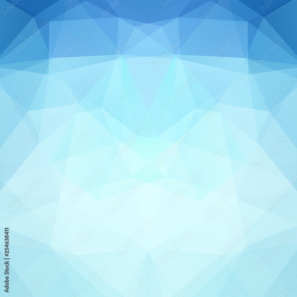 Blue polygonal vector background. Can be used in cover design, book design, website background. Vector illustration Blue polygonal vector background. Can be used in cover design, book design, website background. Vector illustration
