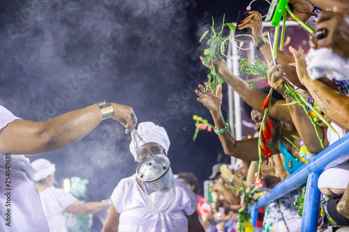 Sapucaí Wash,carnival in Rio de Janeiro. photo