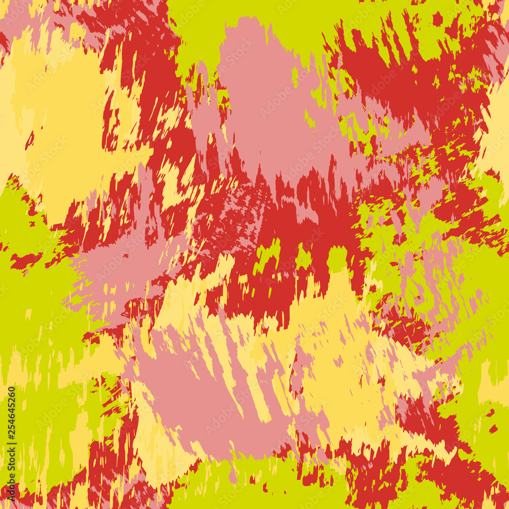 Abstract seamless pattern with paint splashes