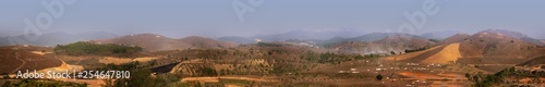 Panoramic of Xieng Khouang province, Laos
