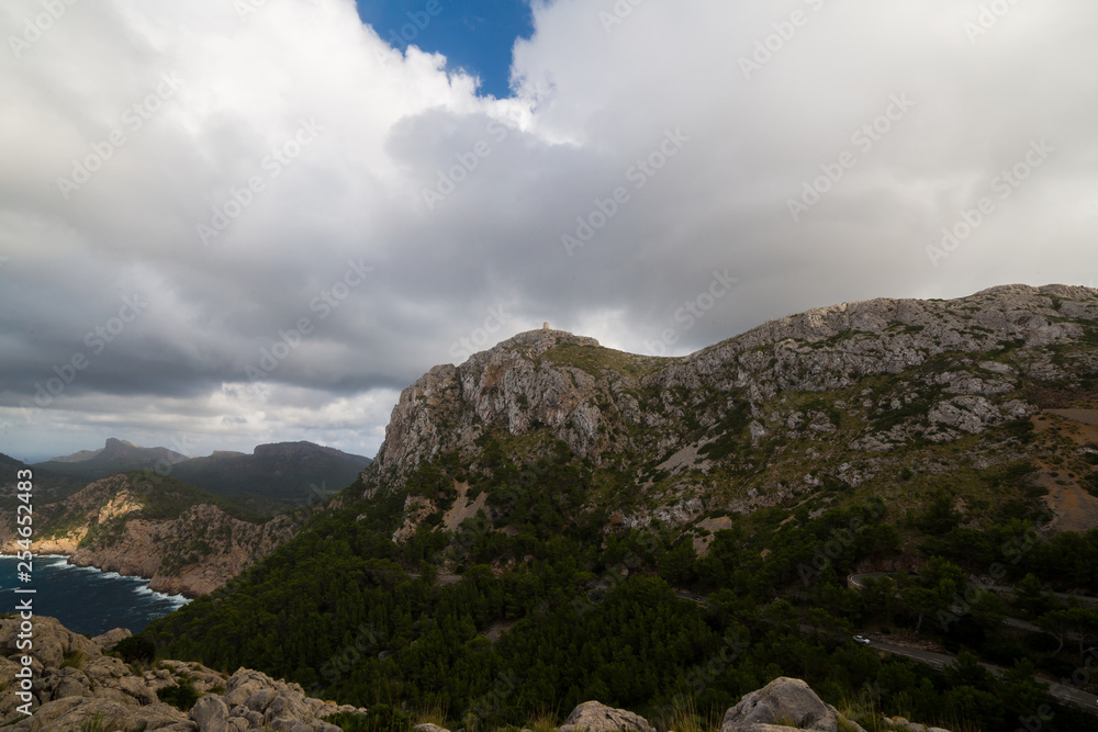 Fototapeta premium Mallorca landscape at summer 
