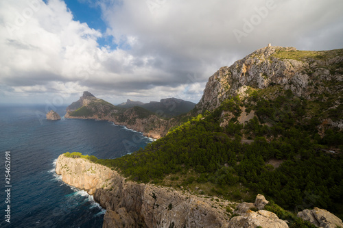 Mallorca landscape at summer 