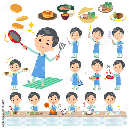 patient young men_cooking