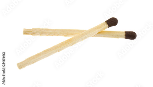 matches isolated on white background