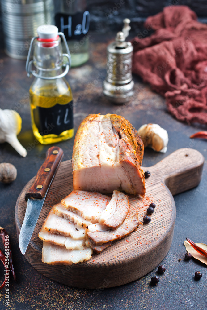 Fototapeta premium baked meat
