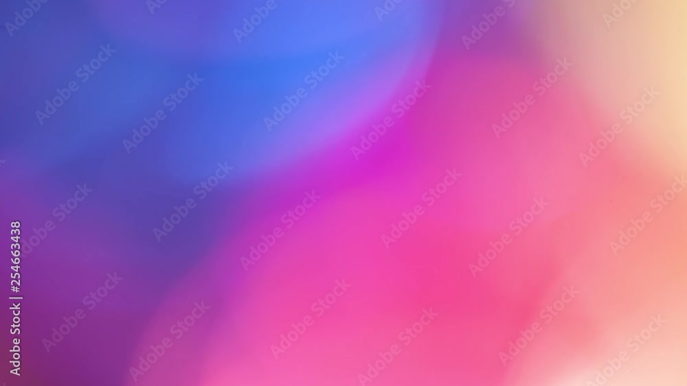 Abstract background with a colorful dynamic leaks. Glowing dots on dark background.