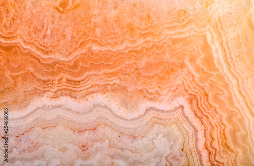 mineral structure of orange colour agate